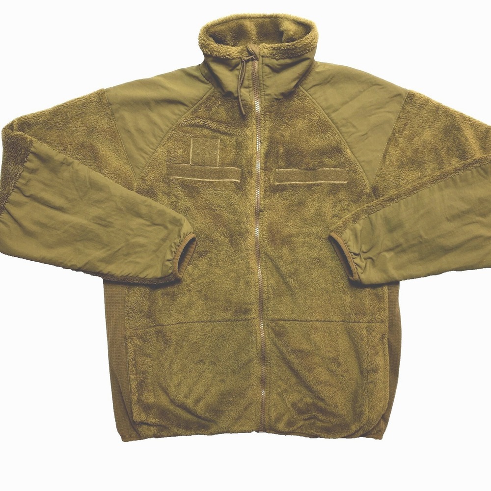 Vintage US Military Jacket Mens S-M Brown Sherpa Cold Weather Rothco